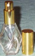 Bottle Atomizer Diamond Shape-Dorothy34-Metal Sprayer (1 OZ.) (DOZEN)