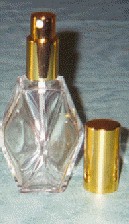 Bottle Atomizer Diamond Shape-Dorothy64-Metal Sprayer (2 OZ.) (DOZEN)